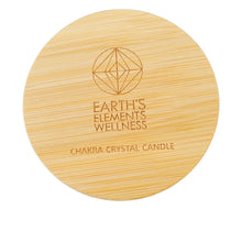 Load image into Gallery viewer, Earths Elements 7 Chakra Crystal Candle
