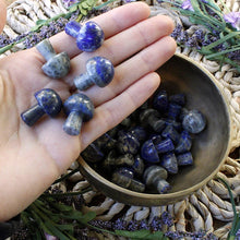 Load image into Gallery viewer, Lapis Lazuli Mushroom Crystal