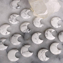 Load image into Gallery viewer, Howlite Moon Crystals