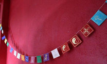 Load image into Gallery viewer, Buddhist Symbols Paper Prayer Flags