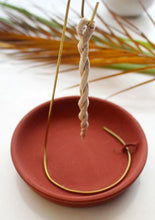 Load image into Gallery viewer, Ceramic Rope Incense Burner