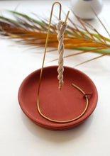 Load image into Gallery viewer, Ceramic Rope Incense Burner