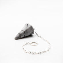 Load image into Gallery viewer, White Howlite Pendulum