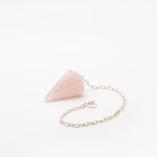 Load image into Gallery viewer, Rose Quartz Pendulum
