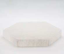 Load image into Gallery viewer, Hexagon Selenite Crystal Charging Plate