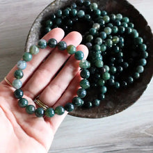 Load image into Gallery viewer, Moss Agate Bracelet 2