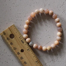 Load image into Gallery viewer, Peach Moonstone Bracelet 3