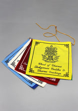 Load image into Gallery viewer, Tibetan Lucky Symbols Cotton Hemmed Prayer Flags