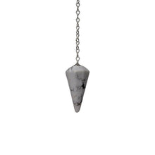 Load image into Gallery viewer, White Howlite Pendulum