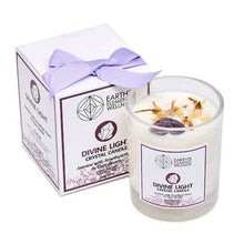 Load image into Gallery viewer, Earths Elements Divine Light Crystal Candle