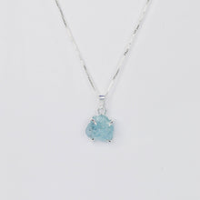 Load image into Gallery viewer, Raw Aquamarine Necklace
