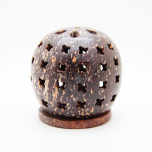 Load image into Gallery viewer, Round Soapstone Cone Burners / Tea Lite Candle Holder
