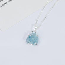 Load image into Gallery viewer, Raw Aquamarine Necklace
