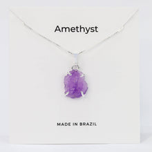 Load image into Gallery viewer, Raw Amethyst Necklace
