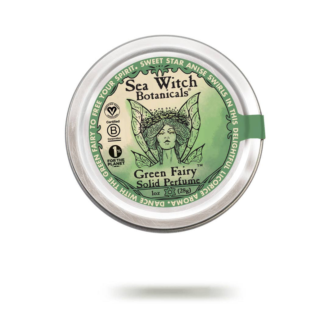 Sea Witch Botanicals Solid Perfume - Green Fairy