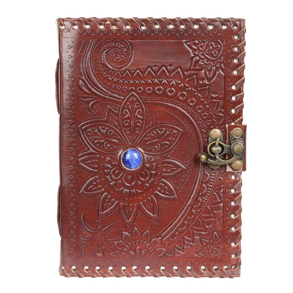 Mandala Leather Journal