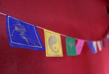 Load image into Gallery viewer, Buddhist Symbols Paper Prayer Flags
