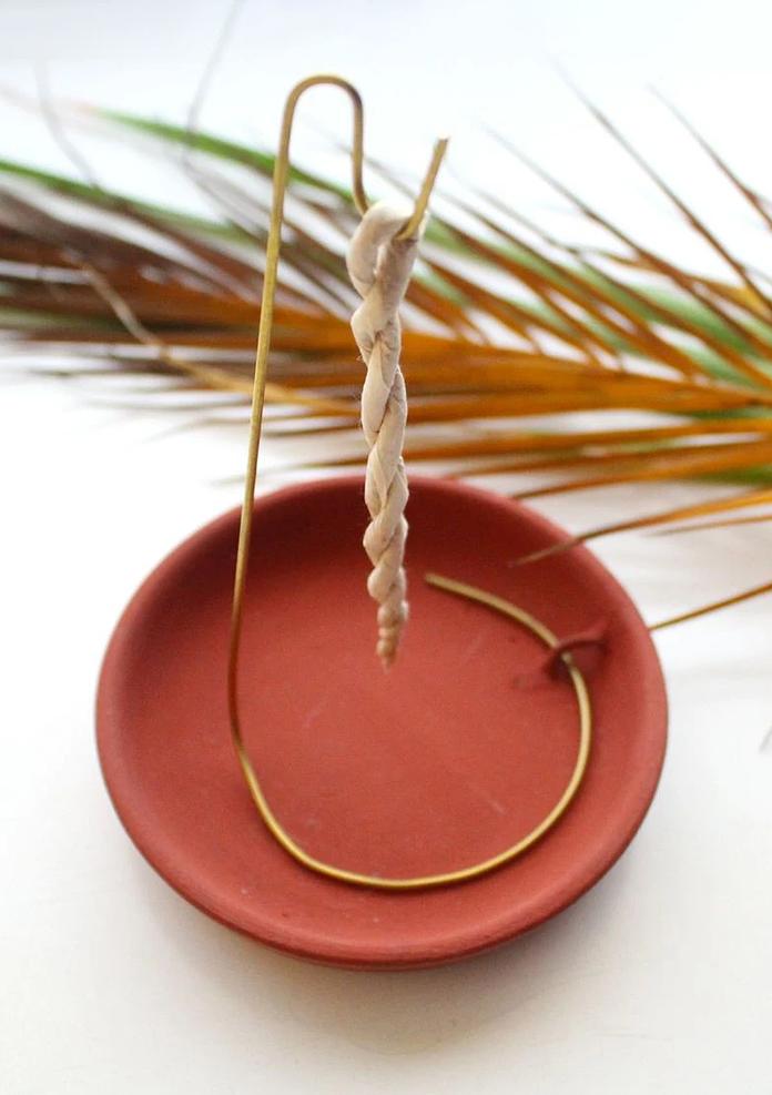 Ceramic Rope Incense Burner