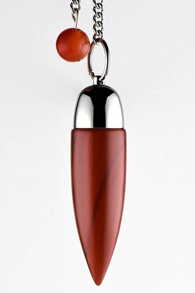 Red Jasper Dome Pendulum