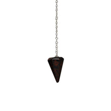 Load image into Gallery viewer, Mahogany Obsidian Pendulum
