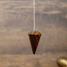 Load image into Gallery viewer, Tiger Eye Pendulum
