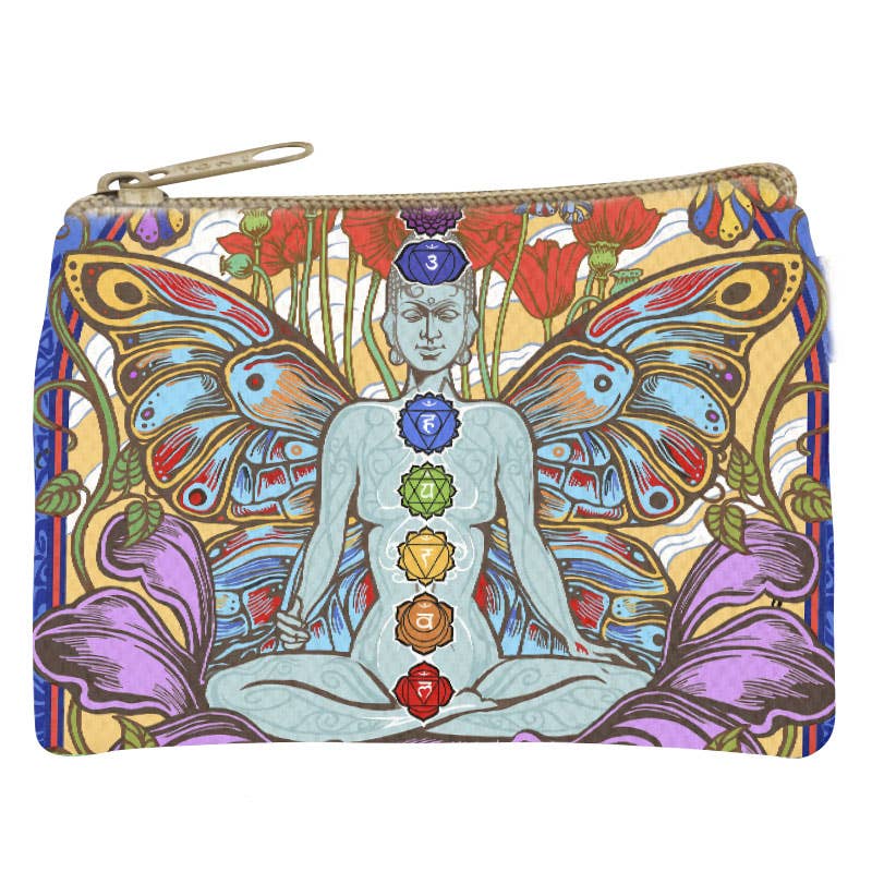 Chakra Lotus Cosmetic Purse