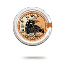 Load image into Gallery viewer, Sea Witch Botanicals Solid Perfume - Quoth the Raven, Orange, Cinnamon, Clove
