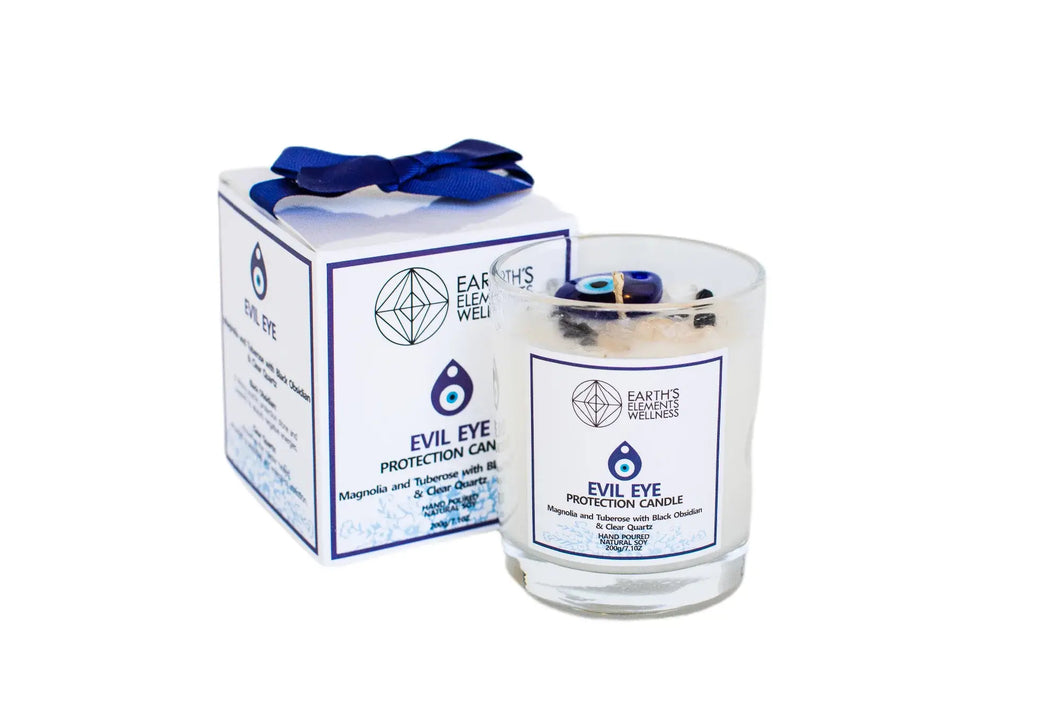 Earths Elements Evil Eye Protection Candle