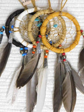 Load image into Gallery viewer, Native American Navajo Made Dreamcatchers - 2&quot;
