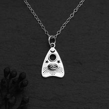 Load image into Gallery viewer, Ouija Planchette Charm Necklace
